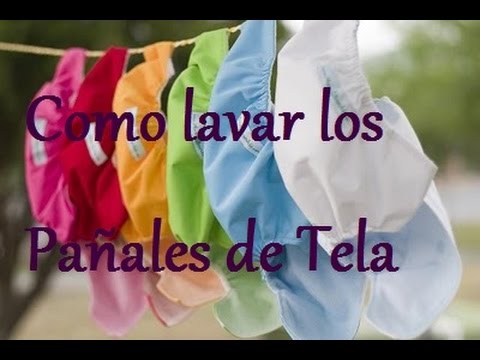 Como lavar pañales de tela | Primeros lavados | Programa y temperaturas | Bebes