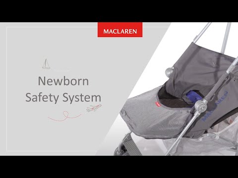 How to use the Newborn Safety System on your Maclaren Stroller
