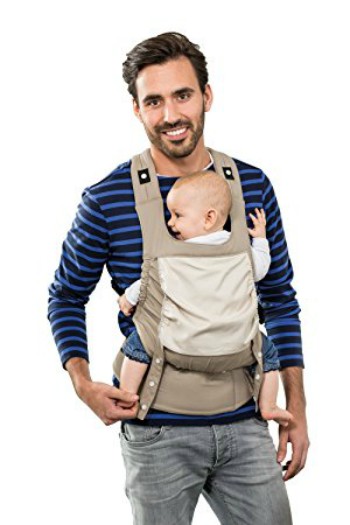 Portabebes de diseño Ergonómico con 10 posiciones Comodidad para su hijo. Mochila portabebes para llevar bebe 