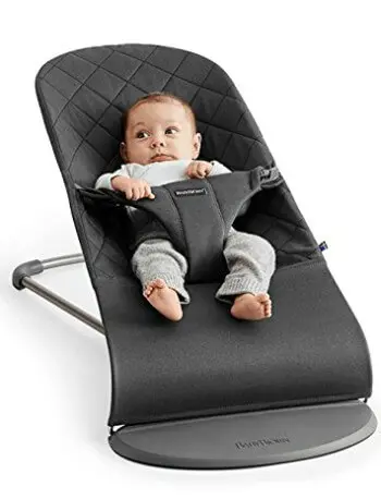 Tumbona para bebé para recién nacido, tumbona para recién nacidos de 0 a 12  meses, tumbona transpirable y portátil, asiento ajustable de algodón suave