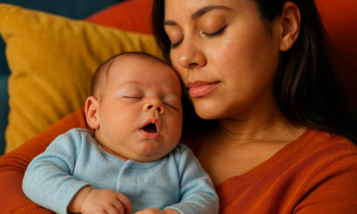Por qué tu bebé hace ruidos raros al respirar mientras duerme