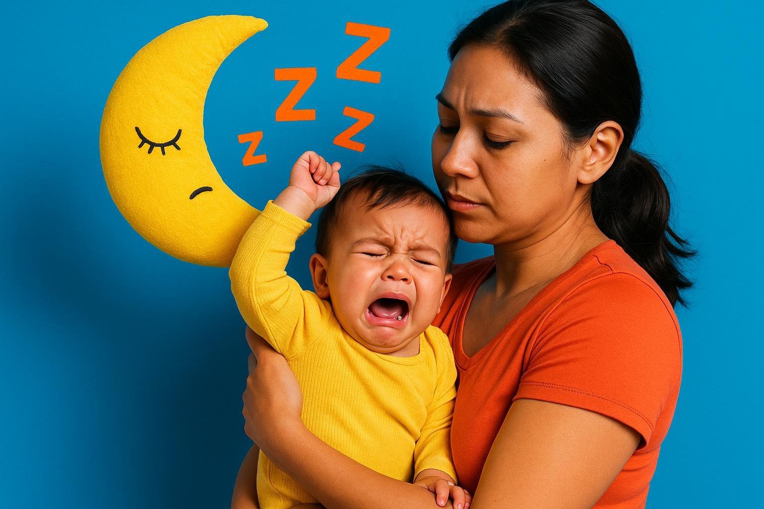 La razón evolutiva por la que los bebés luchan contra el sueño cuando están agotados