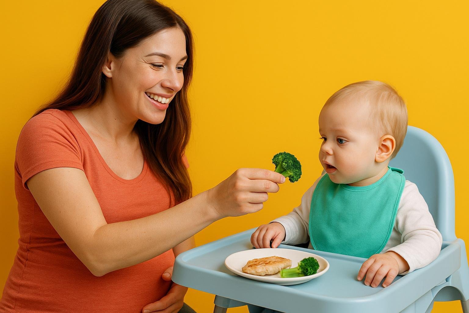 Cómo saber si tu bebé está listo para proteína animal