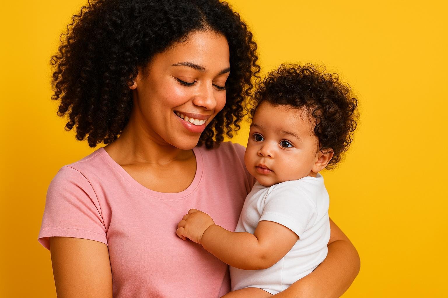 Señales de que tu bebé tendrá el pelo rizado (desde recién nacido)