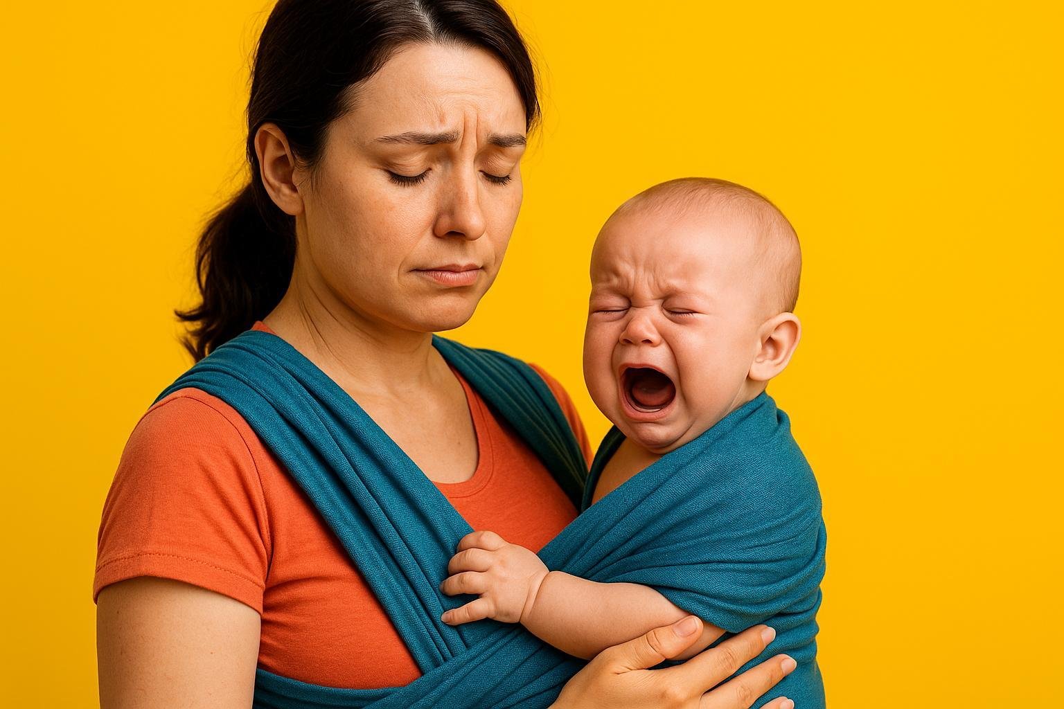 Por qué algunos bebés odian el porteo (y el truco para que les encante)