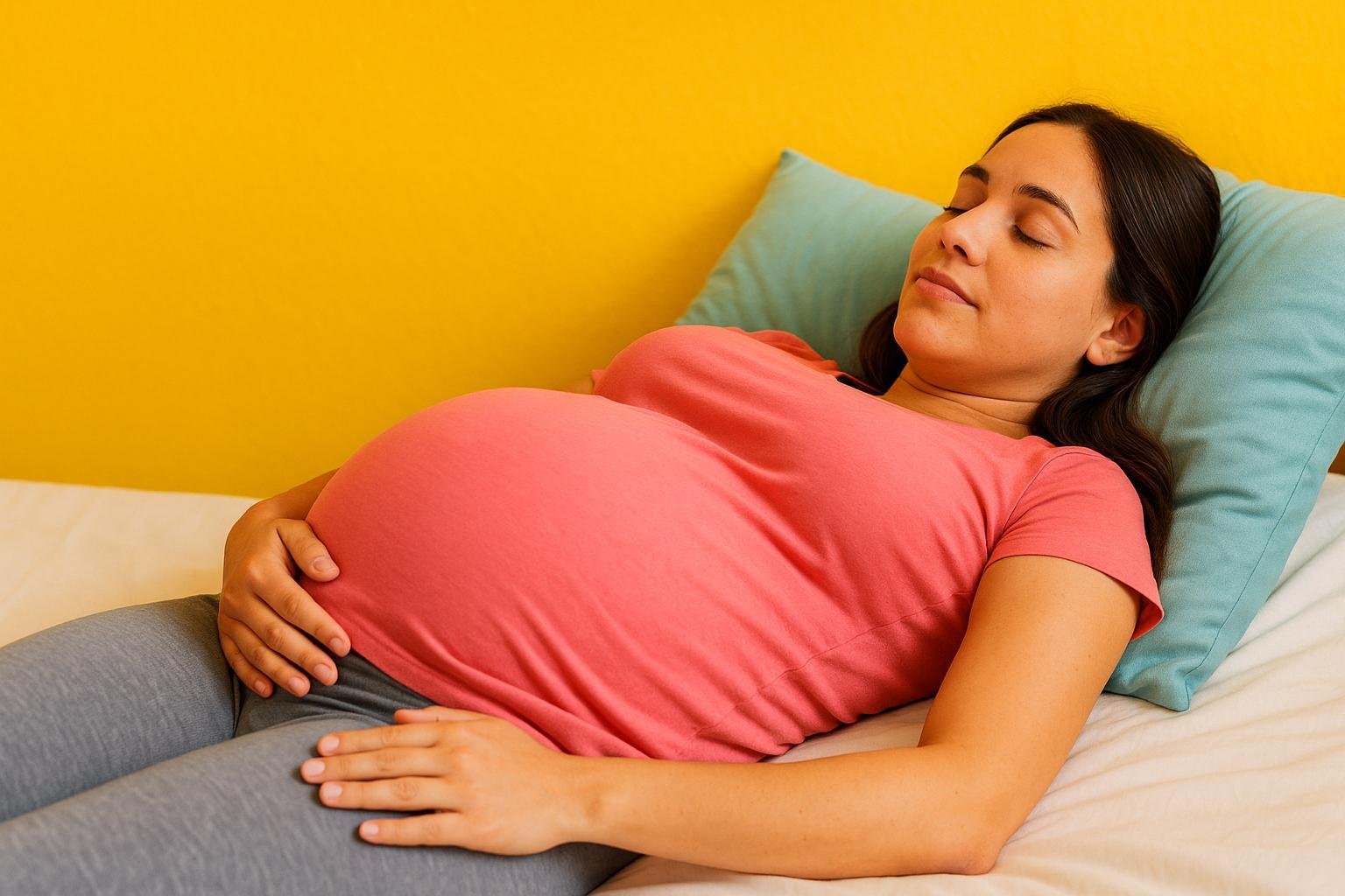 La verdad sobre dormir boca arriba en el tercer trimestre