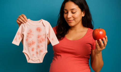 La conexión entre eccema del bebé y alergias alimentarias futuras