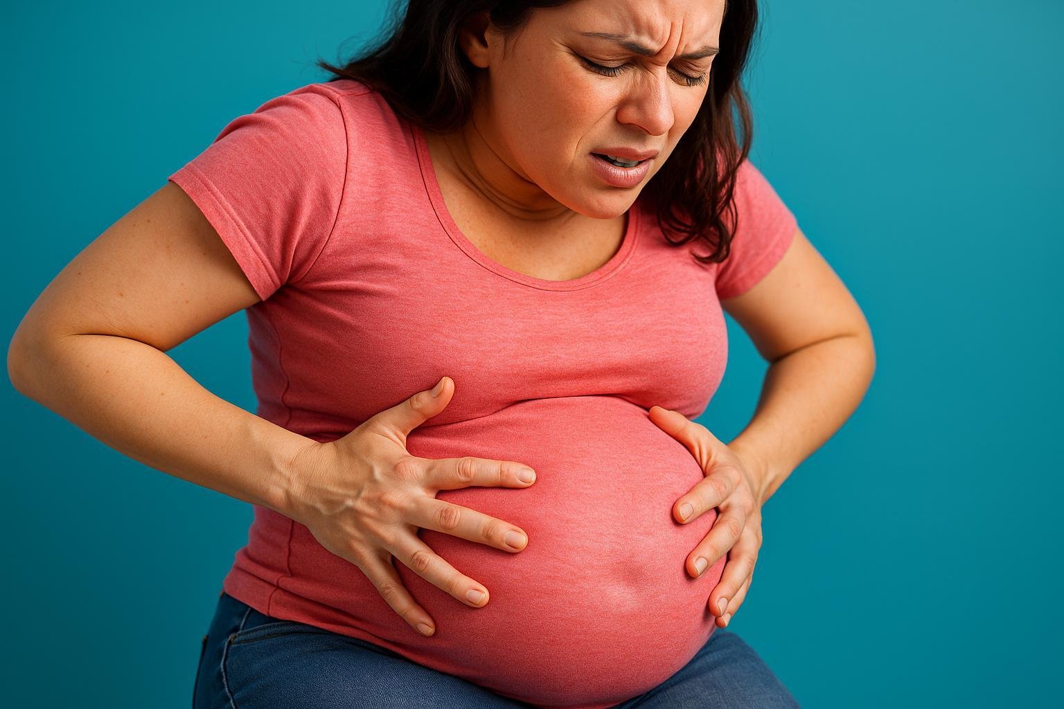 Por qué tu barriga se pone dura en el embarazo (tipos de contracciones)