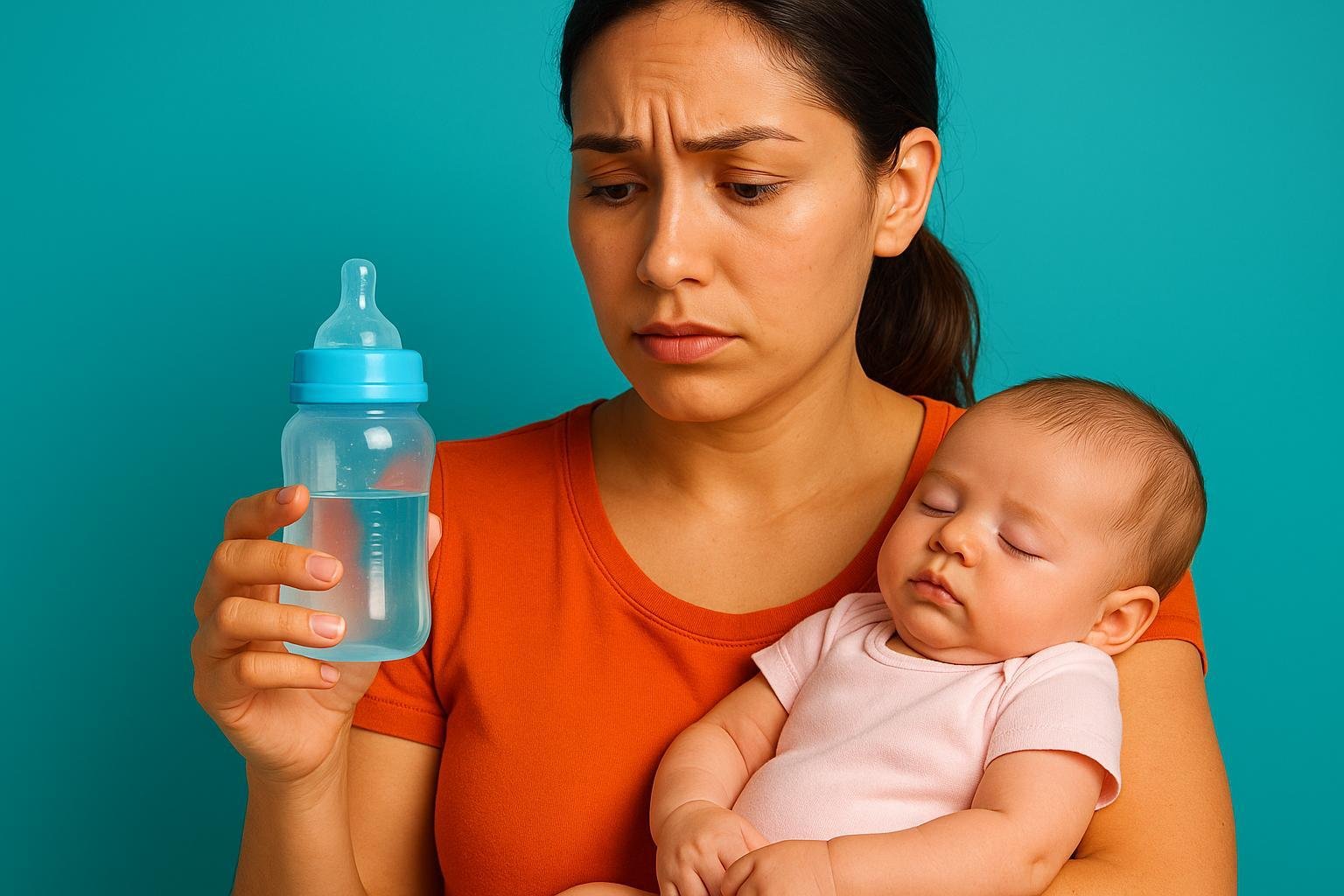 Señales de deshidratación en bebés que no son obvias