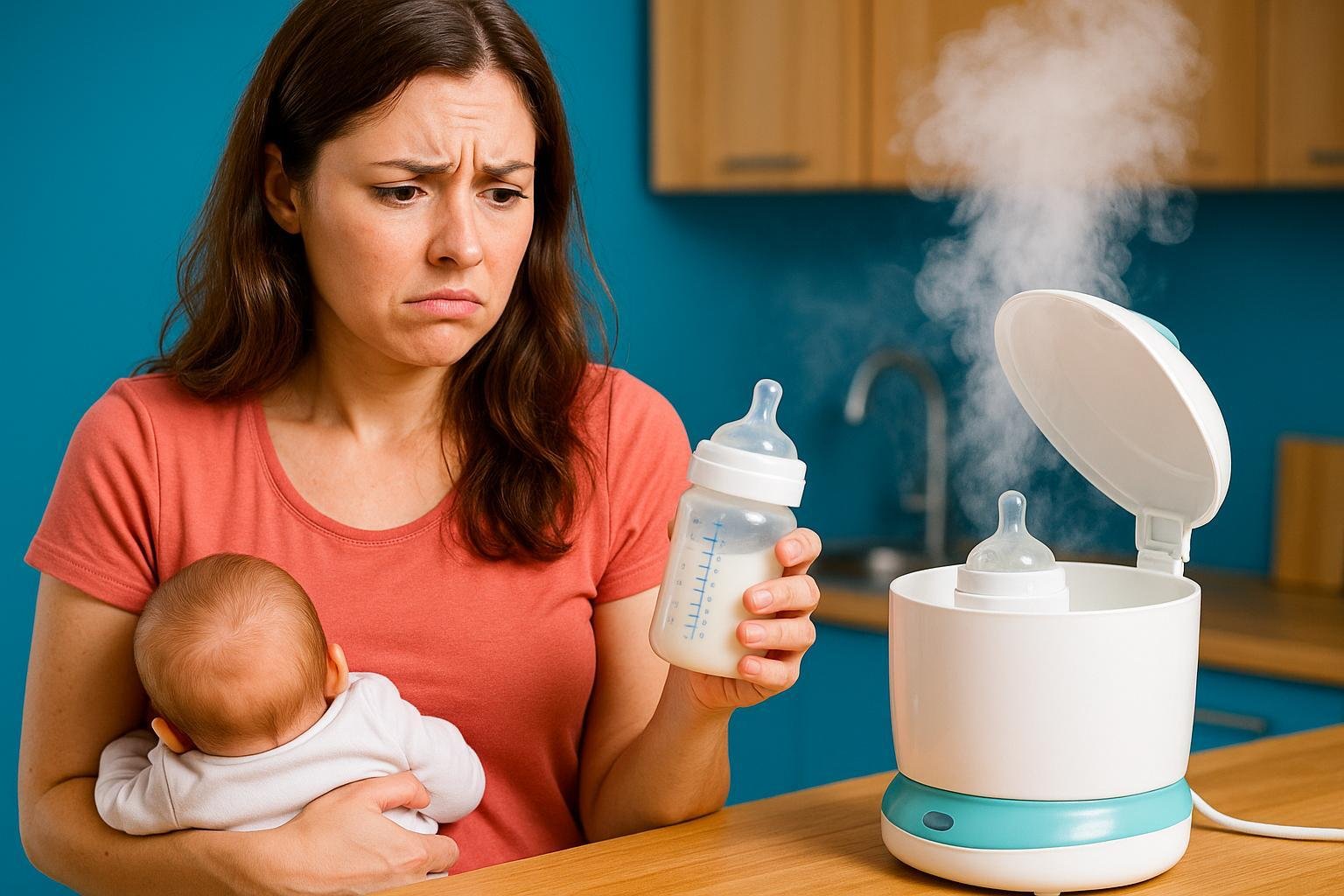 El error al esterilizar biberones que puede ser contraproducente