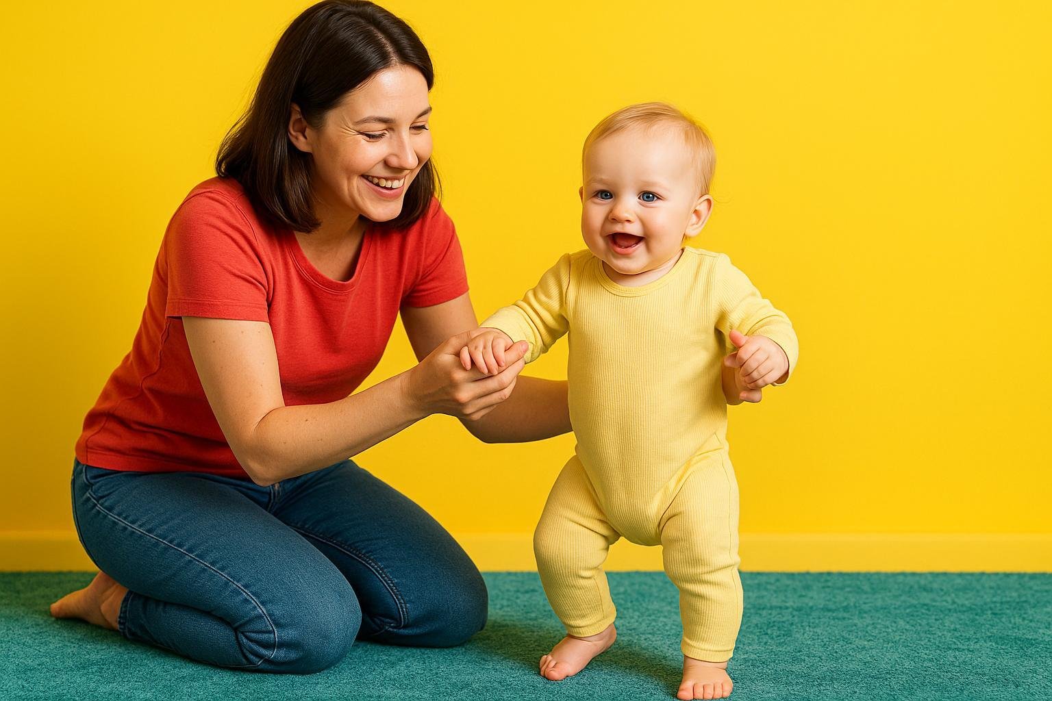 Por qué algunos bebés caminan sin haber gateado nunca