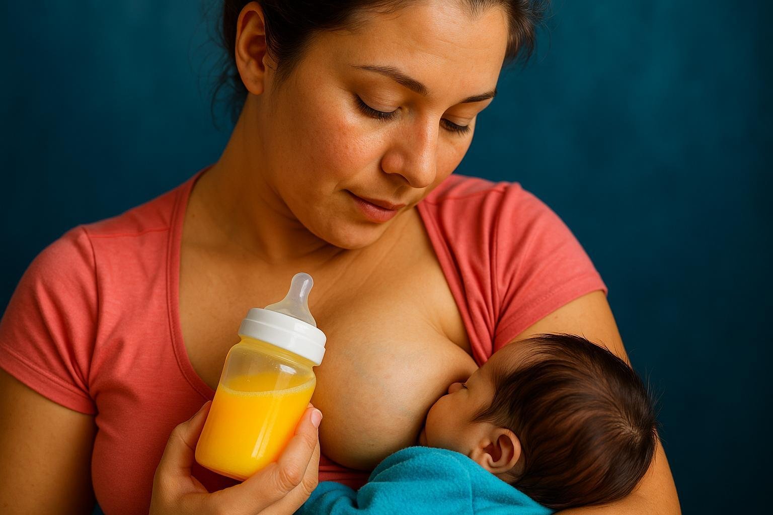 El cambio en tu leche cuando tu bebé está enfermo (increíble adaptación)