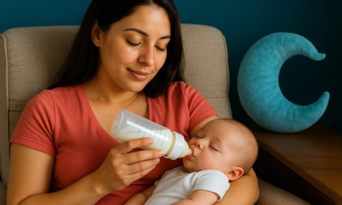 Cómo el tipo de leche de fórmula afecta el patrón de sueño