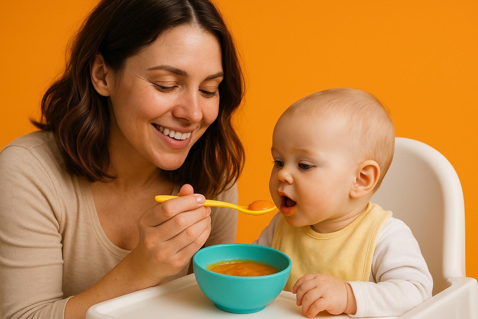 Cómo el orden de introducir alimentos sólidos impacta las preferencias futuras de tu hijo