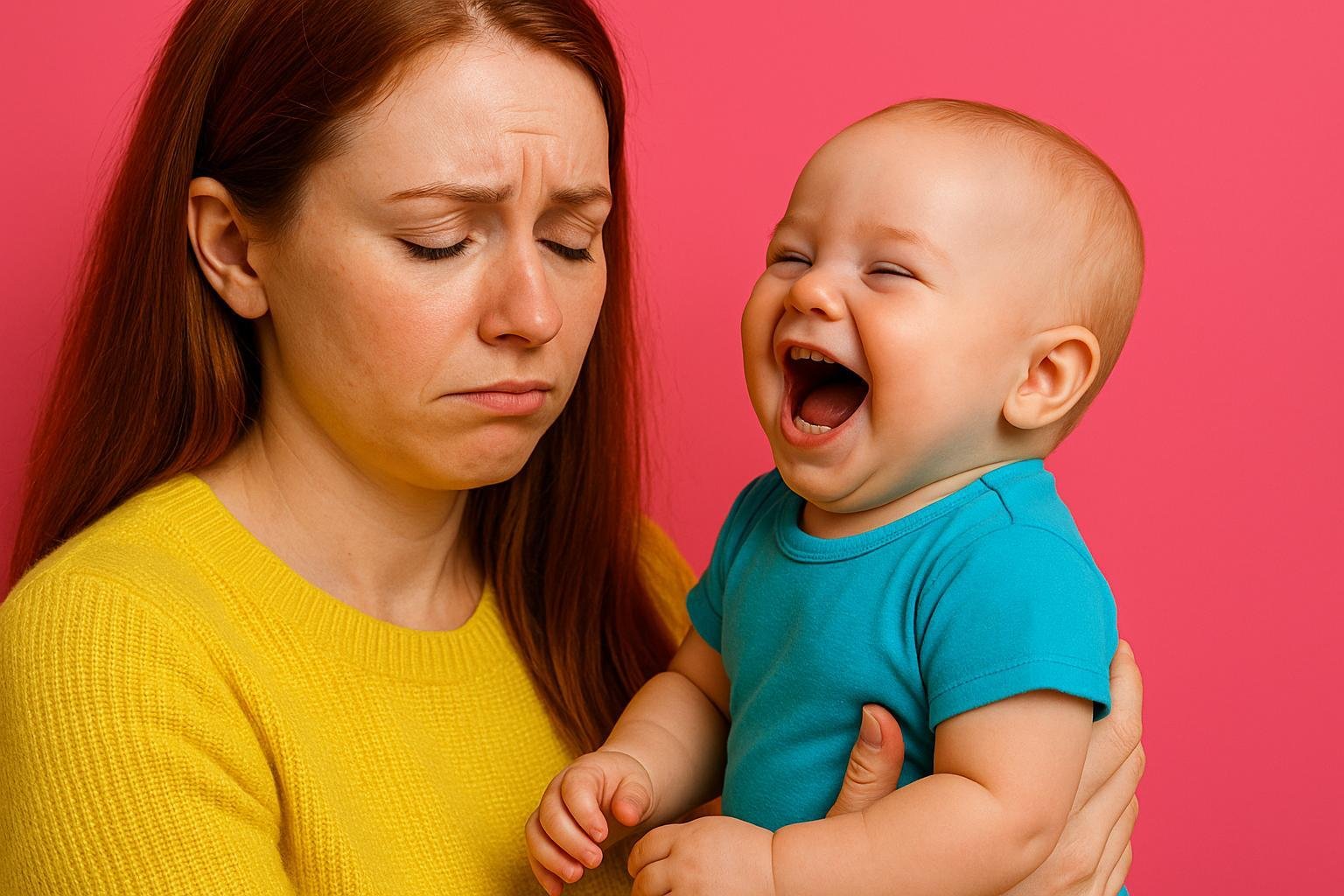 Por qué tu bebé se ríe más con extraños que contigo