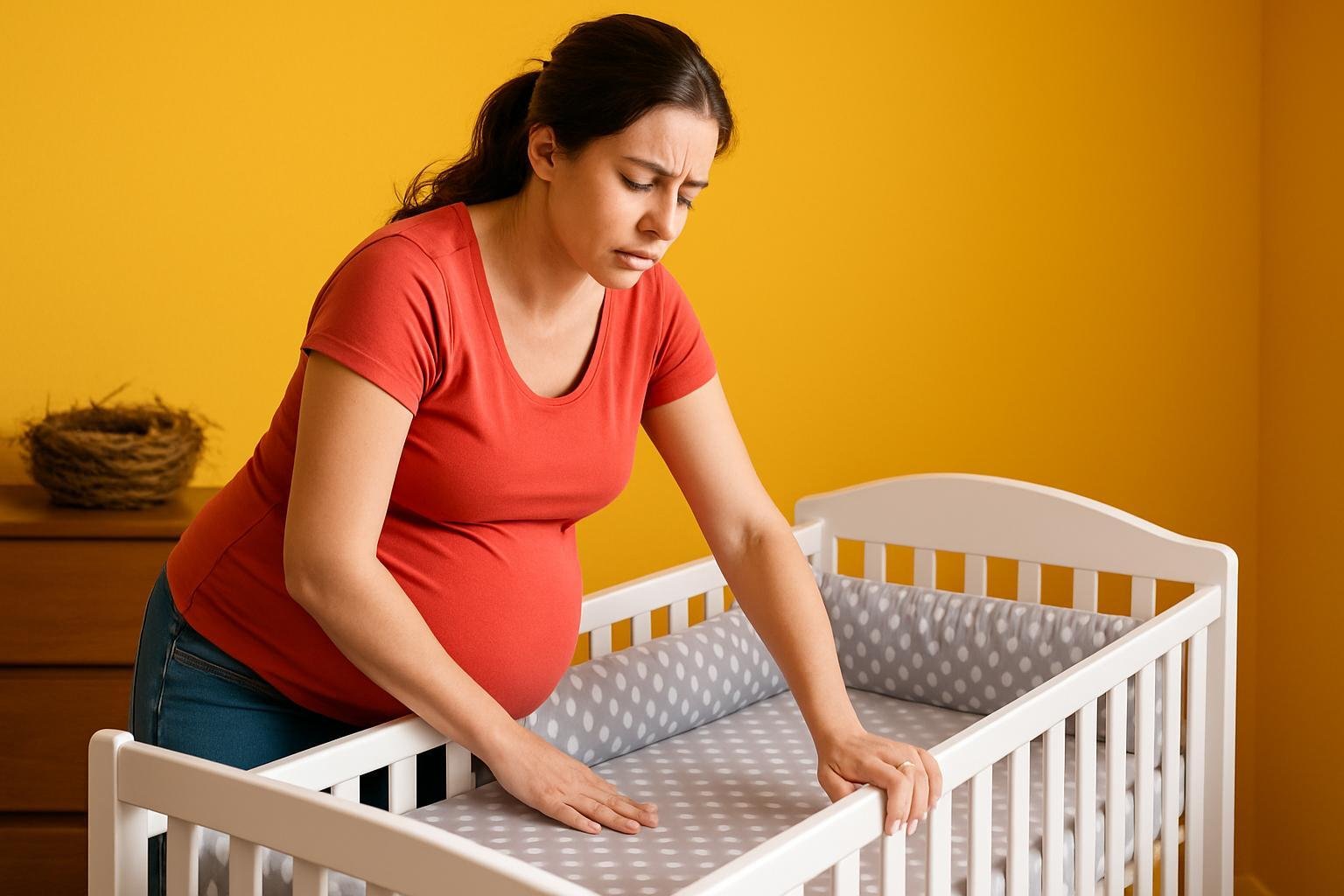 El error común al preparar el nido que puede retrasar el parto