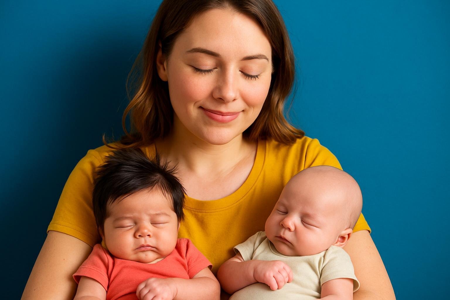 Por qué algunos bebés nacen con tanto cabello y otros calvos