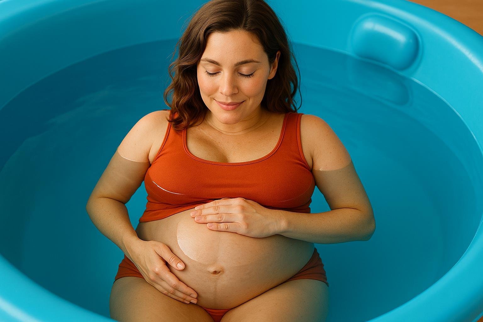 Cómo el parto en agua afecta la adaptación respiratoria del bebé