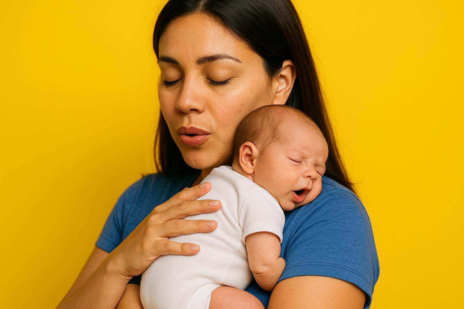 Por qué no todos los bebés necesitan eructar después de comer