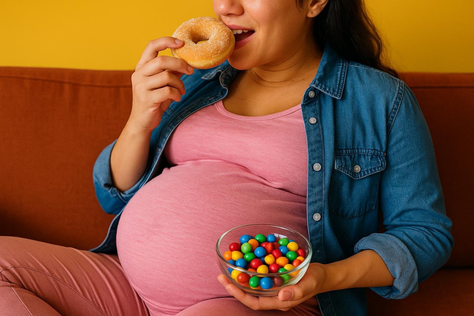 La verdad sobre los movimientos fetales después de comer dulce