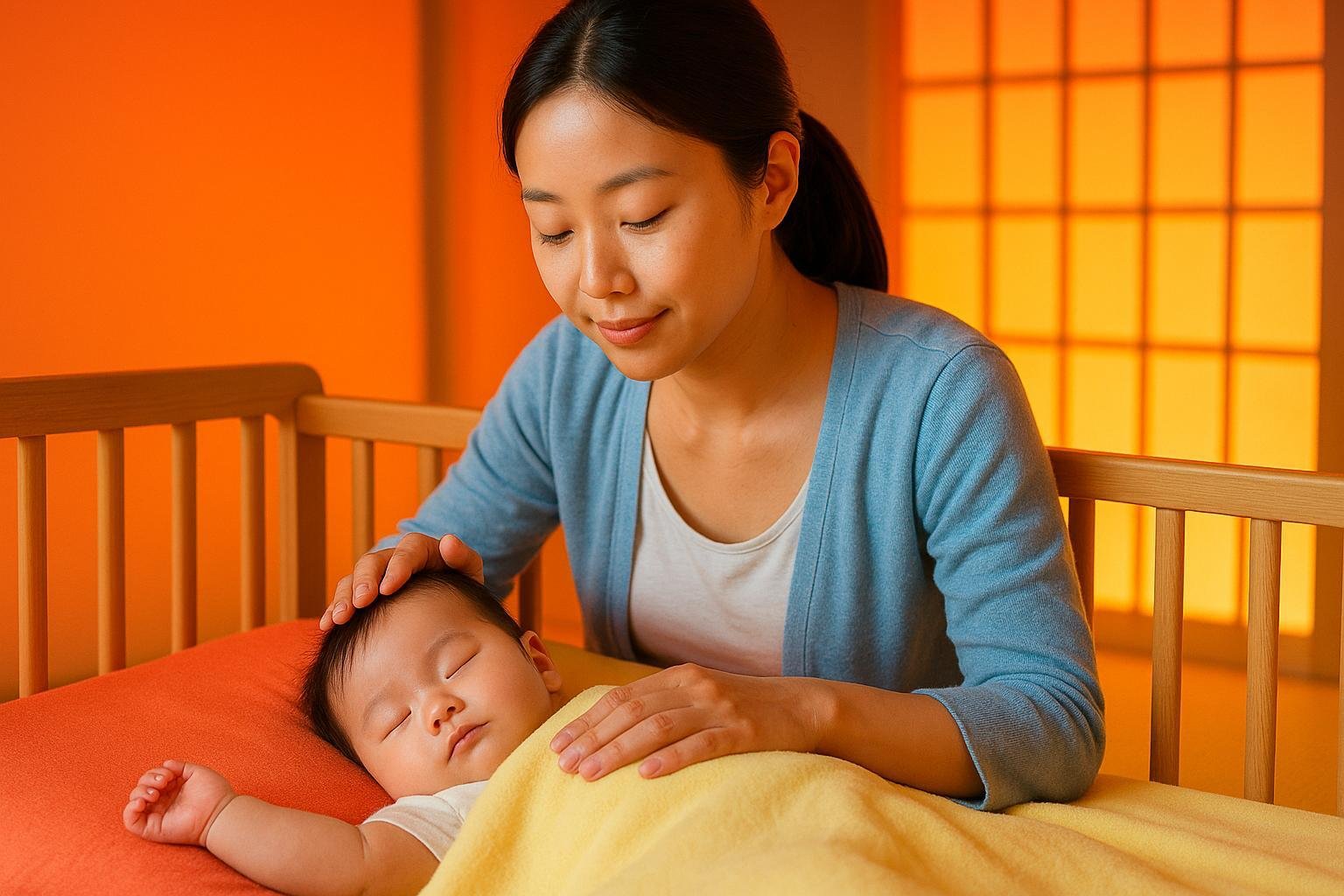 El método japonés para que los bebés duerman solos desde pequeños