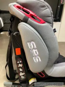 Foppapedretti Isodinamyk, silla de coche IsoFix, grupo 1/2/3 (9-36 kg) para  niños de 9 meses a 12 años aproximadamente, fijación al vehículo con  cinturón de cinco puntos, 66 x 50 x 76