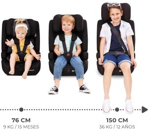 Kinderkraft Safety Fix 2 adaptabilidad 