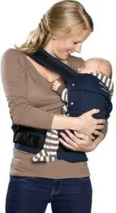 Portabebés para 0-36 meses,Mochila Portabebes Ergonomica,Mochila Porteo  Bebe con Asiento de Cadera,Ajustable para bebés de 3,5 a 20 kg