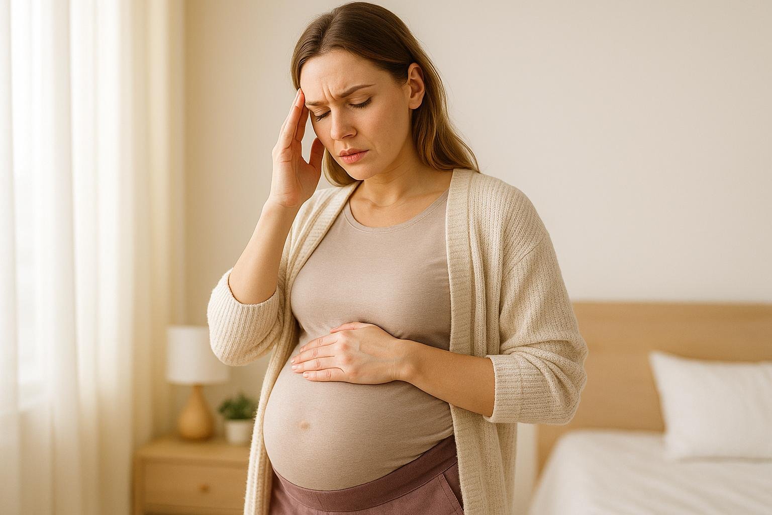 Señales físicas que no debes ignorar en el embarazo
