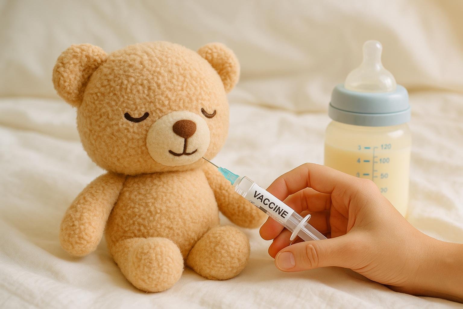 Por qué las vacunas pueden alterar el sueño de los bebés