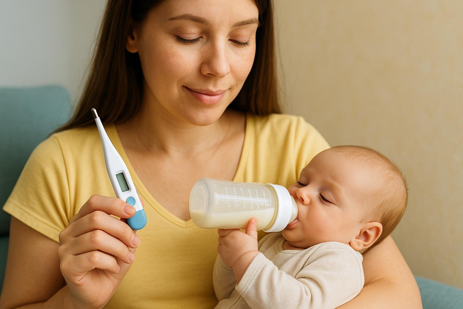 Elegir la temperatura y el tipo de leche adecuados para facilitar la aceptación