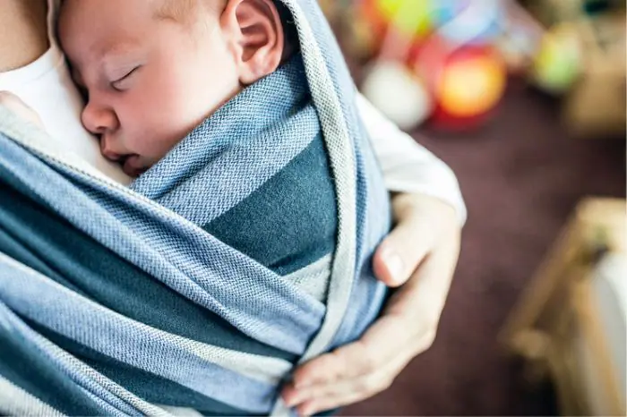 Boba fular portabebé para recién nacidos y niños - Porta bebés recién nacido  elástico - Porteo bebé manos