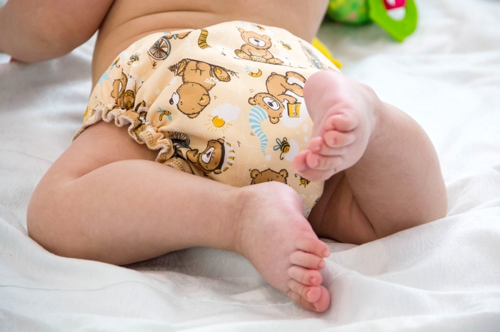 Los pañales de tela son típicamente más saludables para el bebé